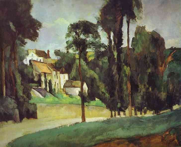 Paul Cezanne Road at Pontoise